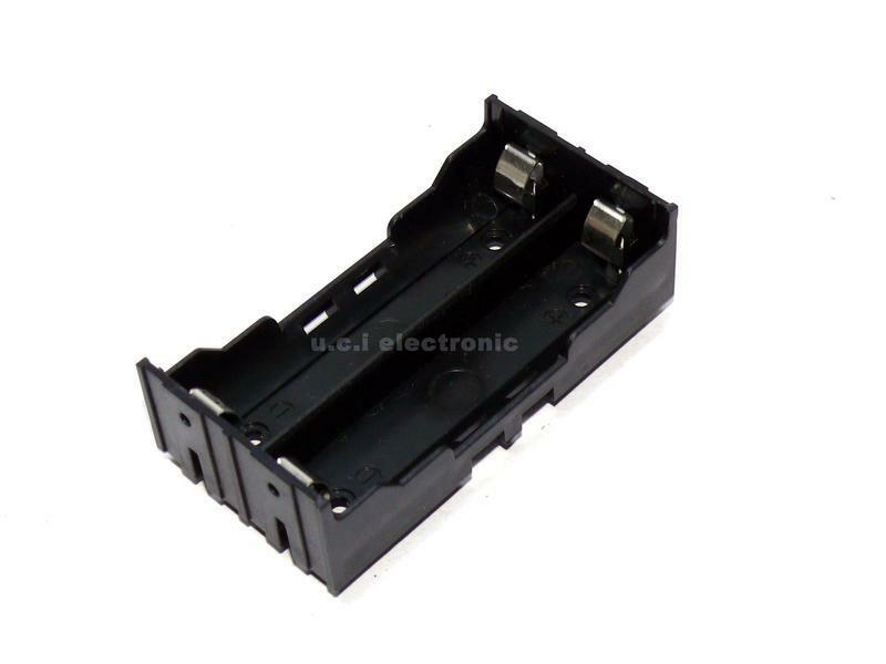 【UCI電子】(二V-1) 18650 2節電池盒 PCB 電池座BH-18650-2 電池盒子