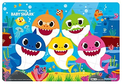 Pinkfong x Baby Shark 兒童砌圖 30塊 3歲+