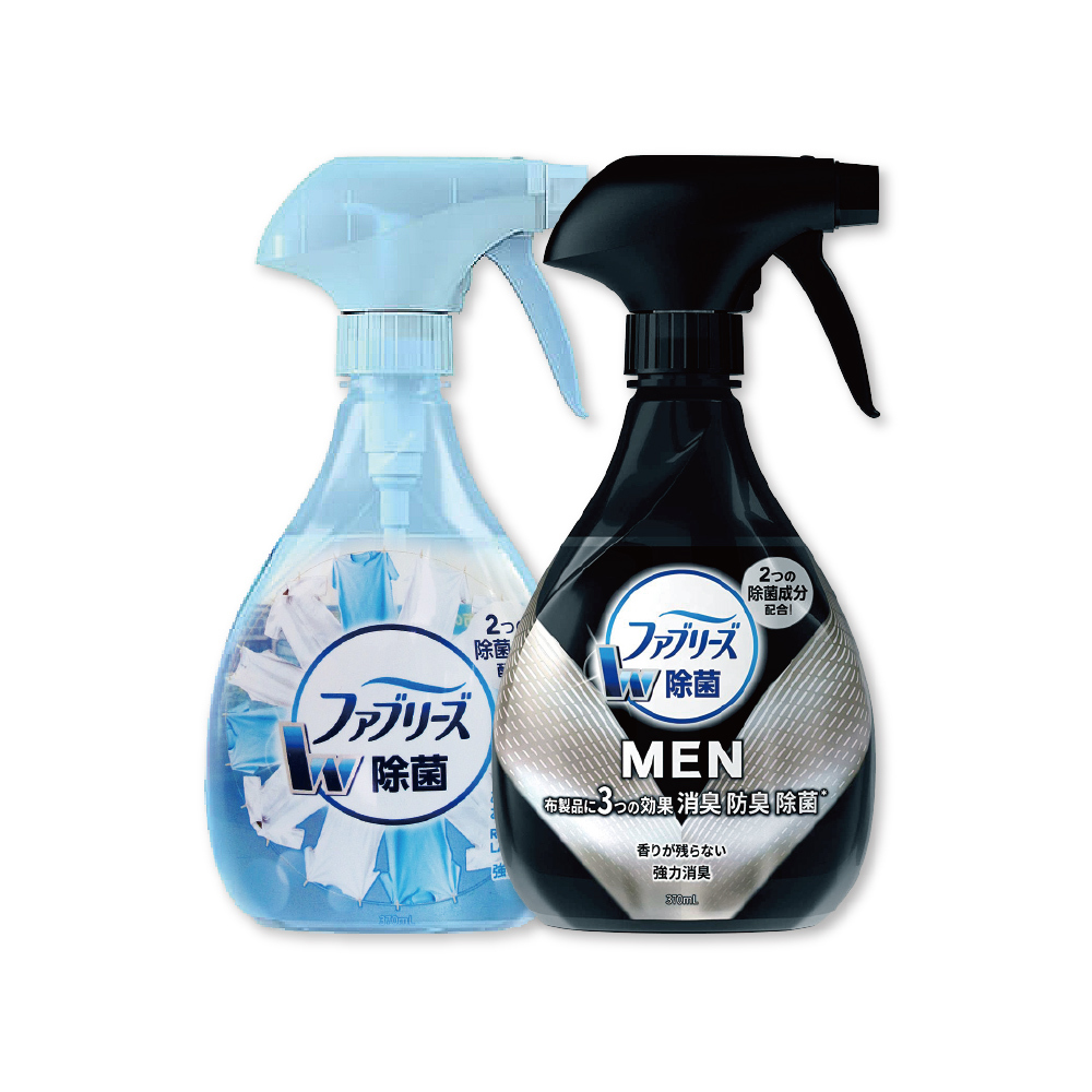 【日本風倍清】織物消臭噴霧370ml 瓶 (運動白金/長效清爽)