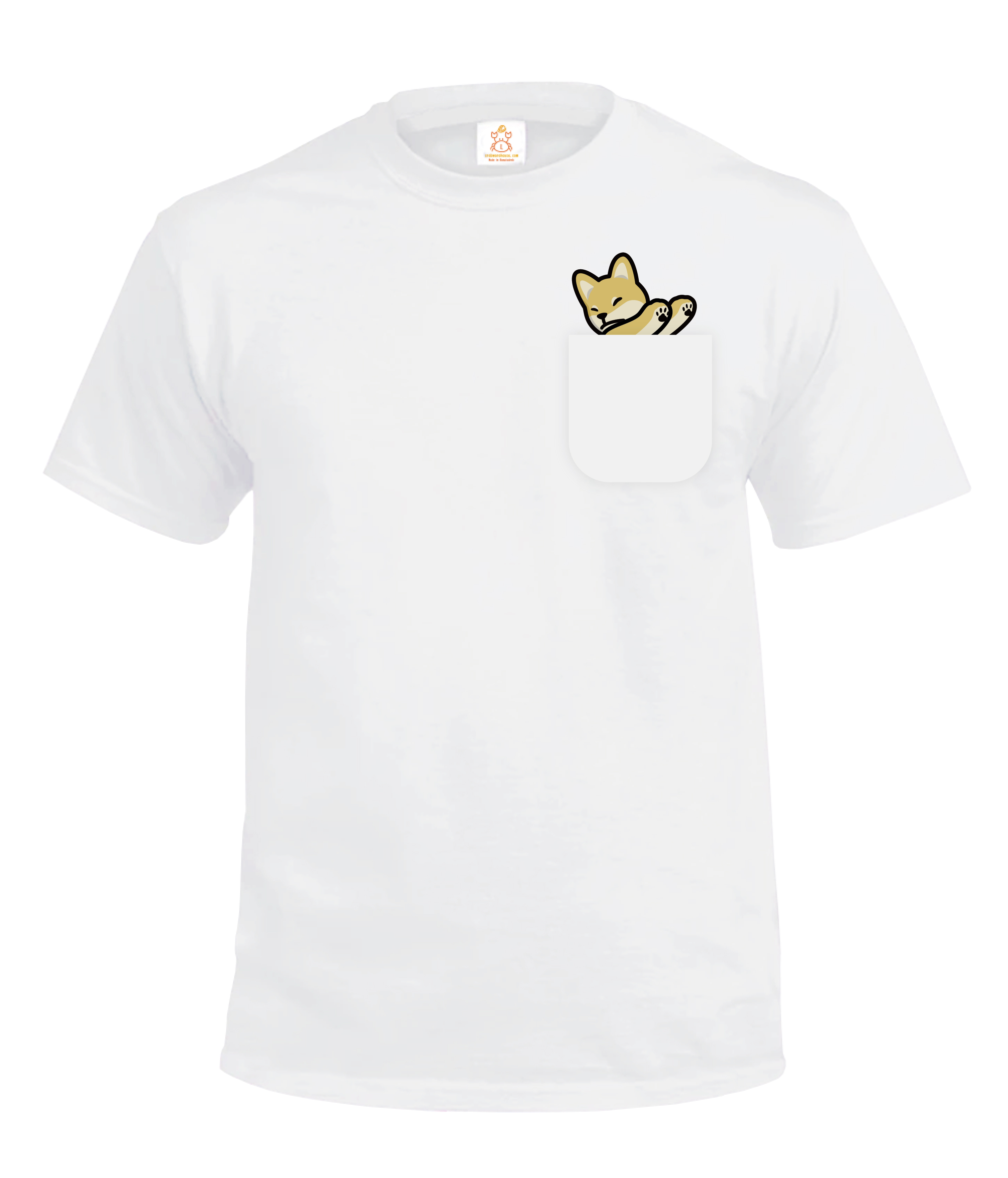 Crab x LIHKG | 動物口袋Tee - 連狗 | 連豬 連牛 連狗 連貓 連鼠 連虎 T-Shirt | 本土衣服品牌