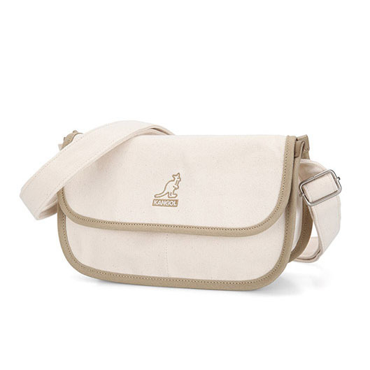 <韓國代購> KANGOL SALLY CANVAS CROSS BAG M