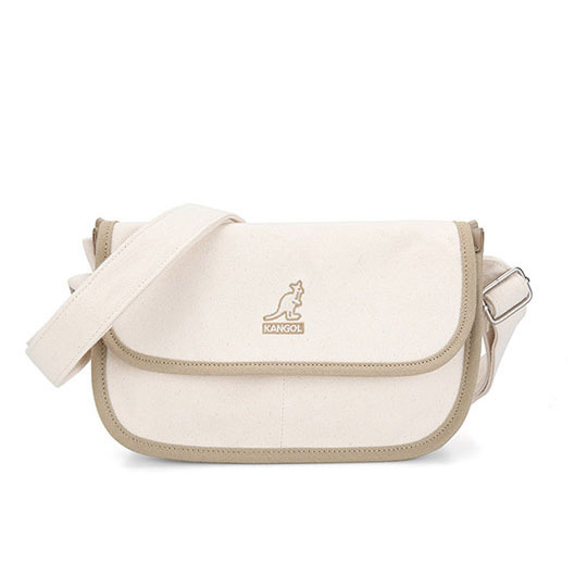 <韓國代購> KANGOL SALLY CANVAS CROSS BAG M