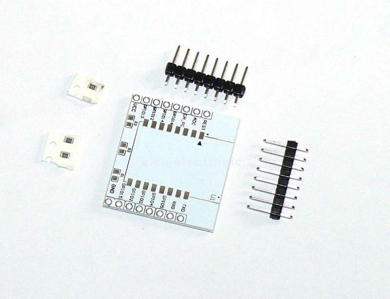 【UCI電子】(6-3) 串口WIFI ESP8266 模塊轉接板ESP-07 ESP-12 ESP-12E（不含模塊）