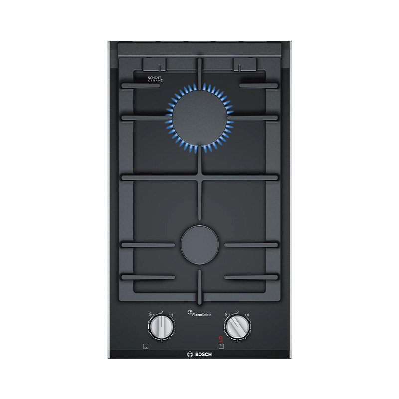 【結帳現折】BOSCH博世 8系列 嵌入式雙口瓦斯爐 陶瓷玻璃 9段精準火力控制 PRB3A6D71T