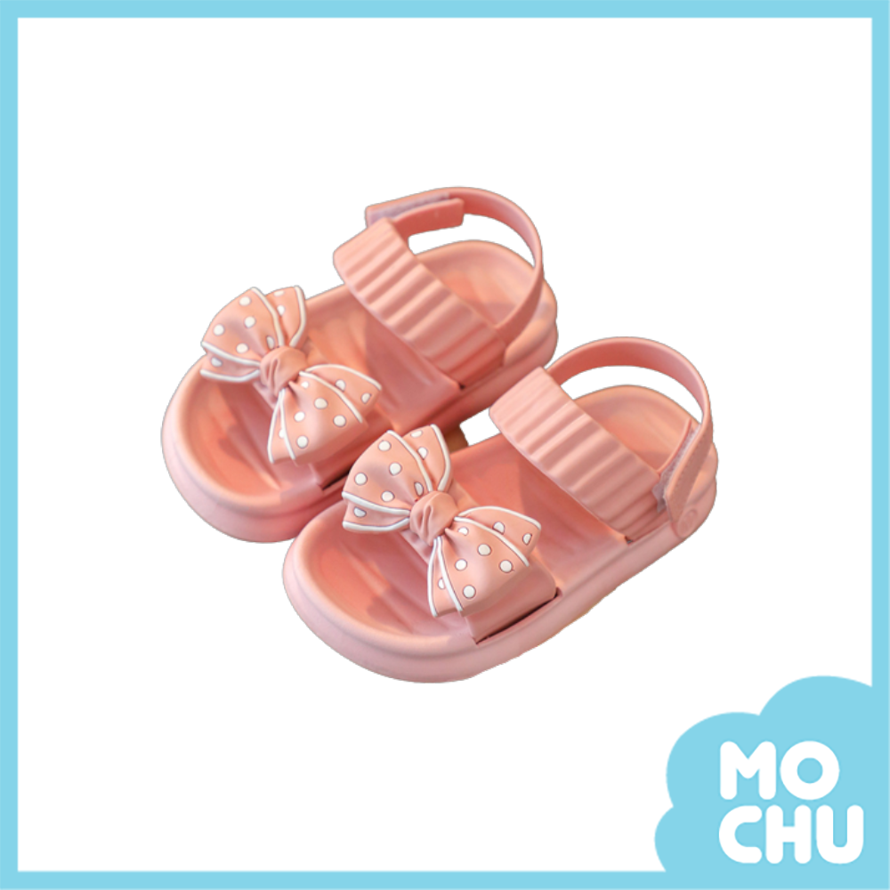 (29碼現貨)立體點點蝴蝶結涼鞋