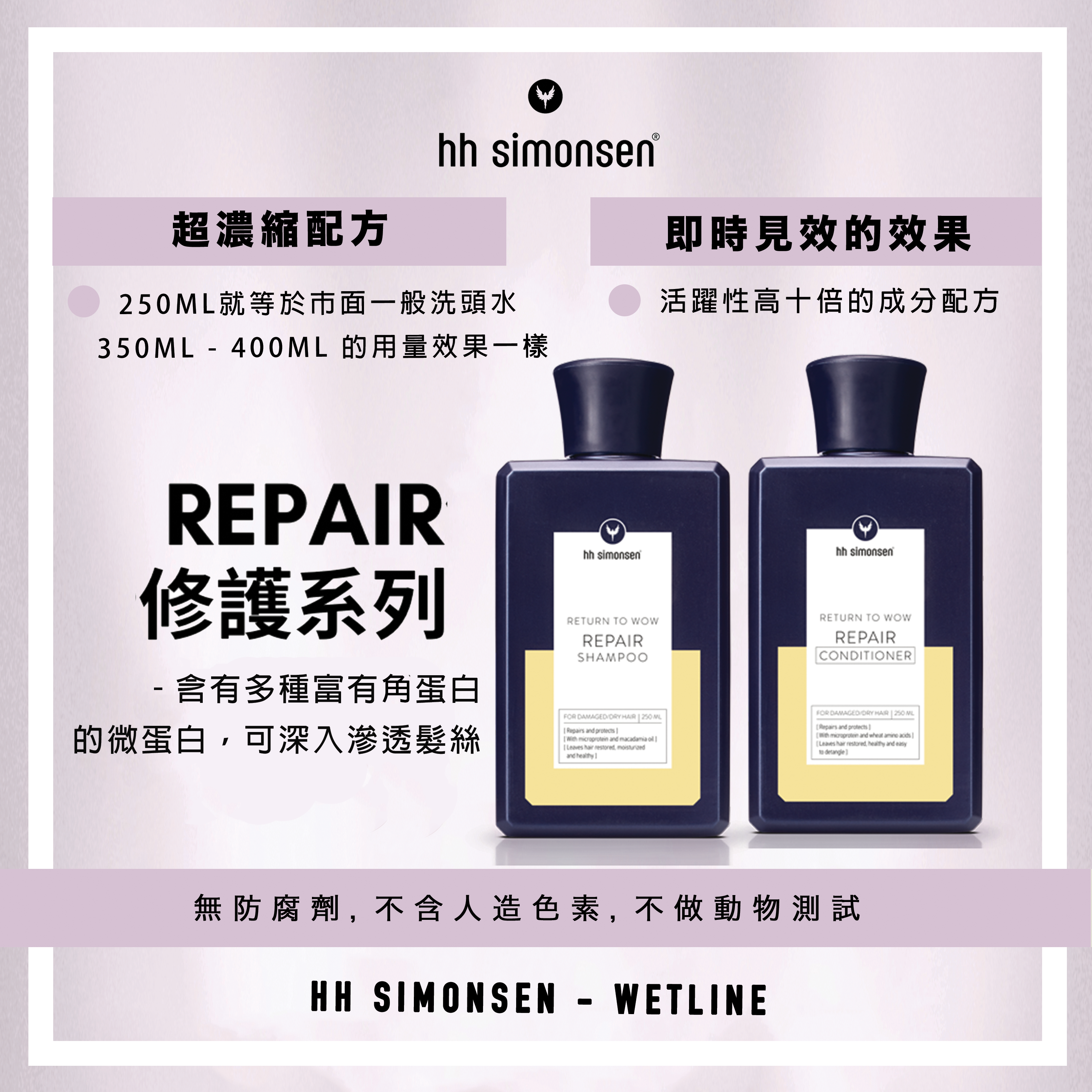 HH Simonsen Repair Conditioner 250ml