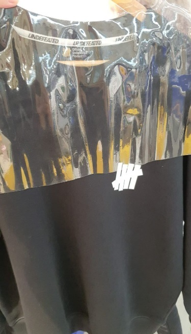 [S] UNDEFEATED PULLOVER,BLACK/WHITE, UDF-21FW-JMTM01BK/WH (SMW38)