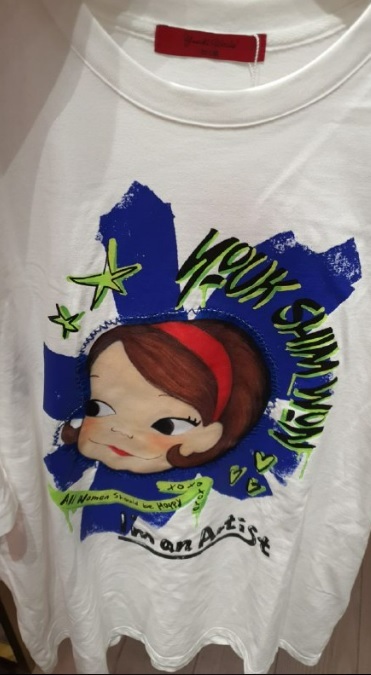 [S] YSW COTTON SHORT SLEEVE T-SHIRT,WHITE, F2WTS04WHRAF (FINAL SALES) (SYW68)