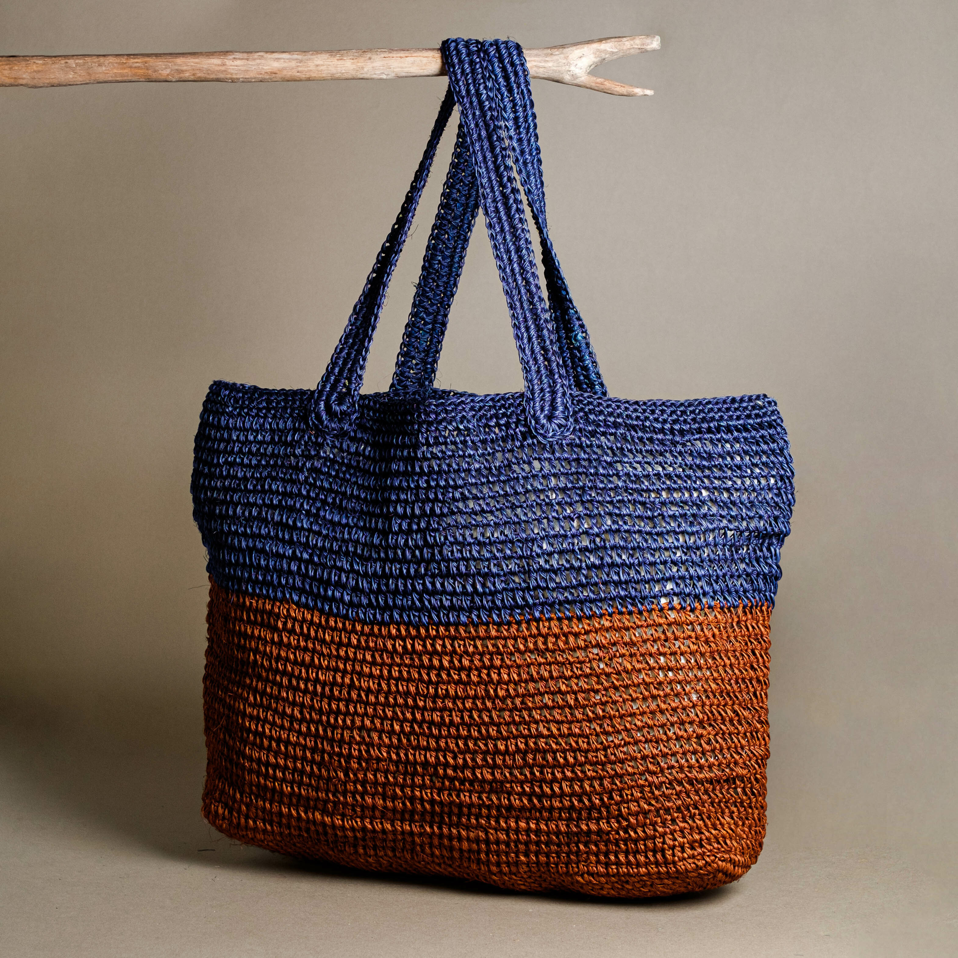 菲克提袋｜藍褐｜哥倫比亞