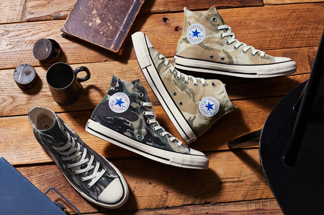 CONVERSE ALL STAR US DPM-CAMO HI 軍綠卡其迷彩日本限定Japa