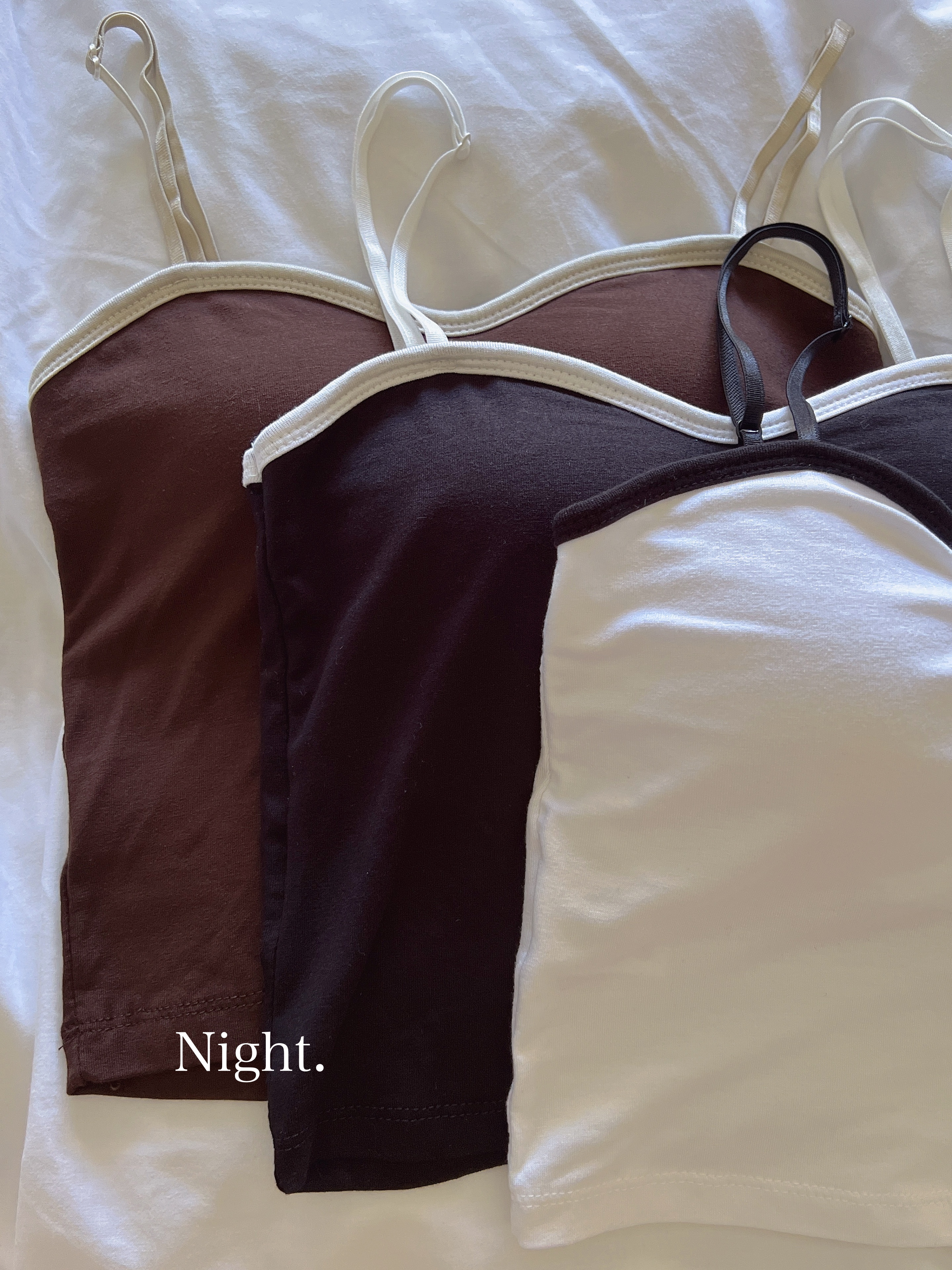 請包色！設計櫃超彈好身材雙色bra top(3色)