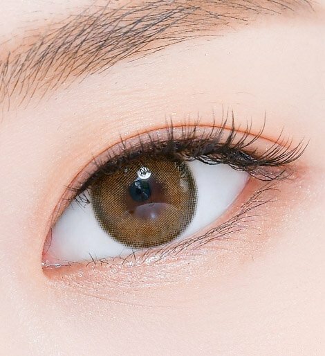 [預訂] Lenstown Romantea Rose 每年拋棄彩妝隱形眼鏡｜每盒1片 ( Beige Brown )