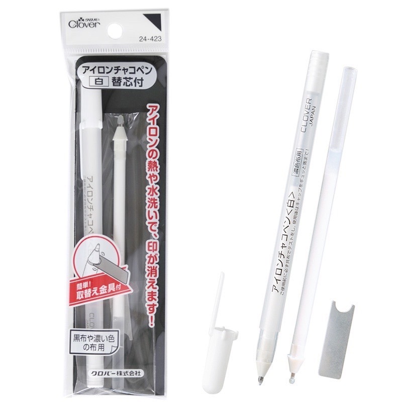 【可樂牌】可熱消/可水消記號筆 (白)