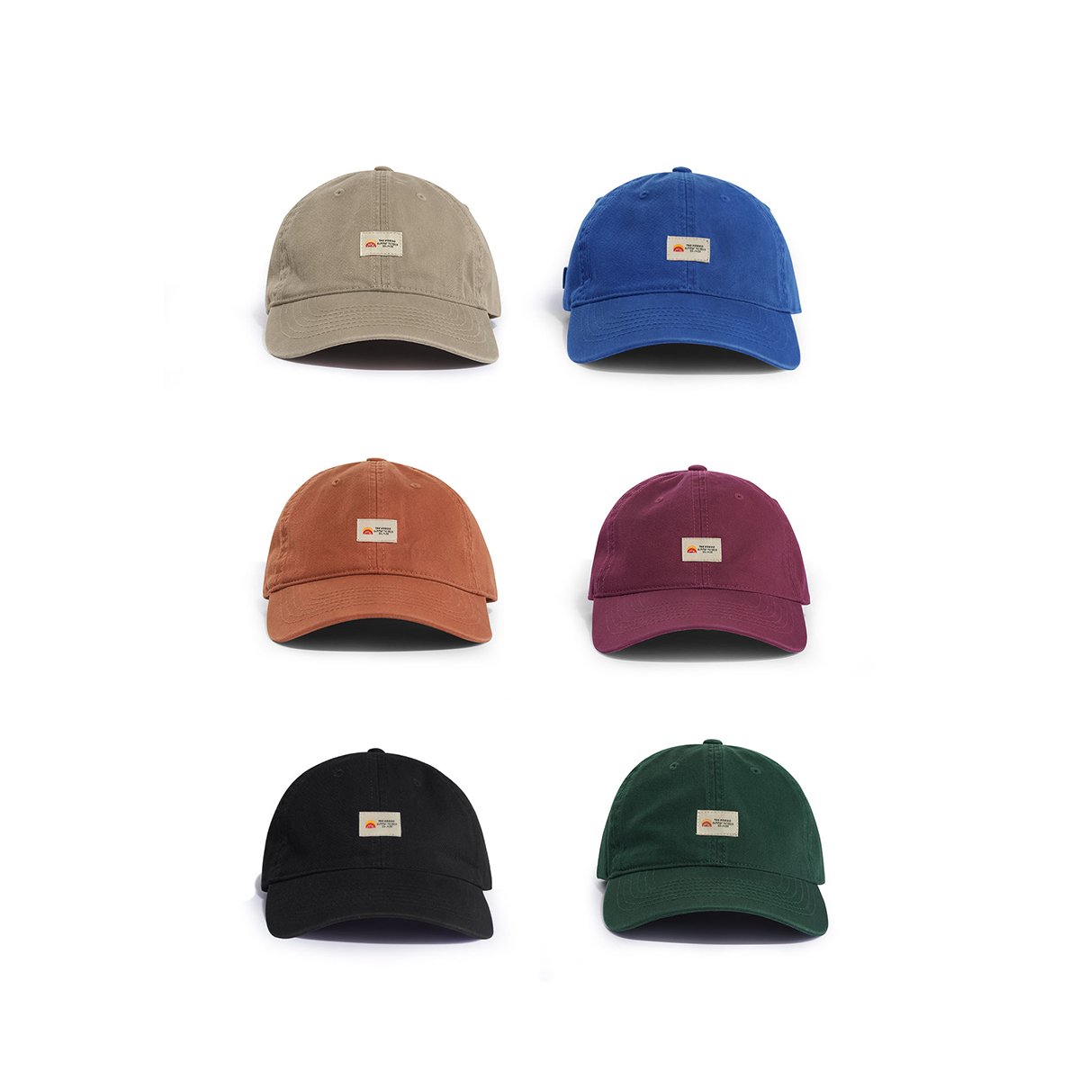 UR｜小貼標棒球帽/8色