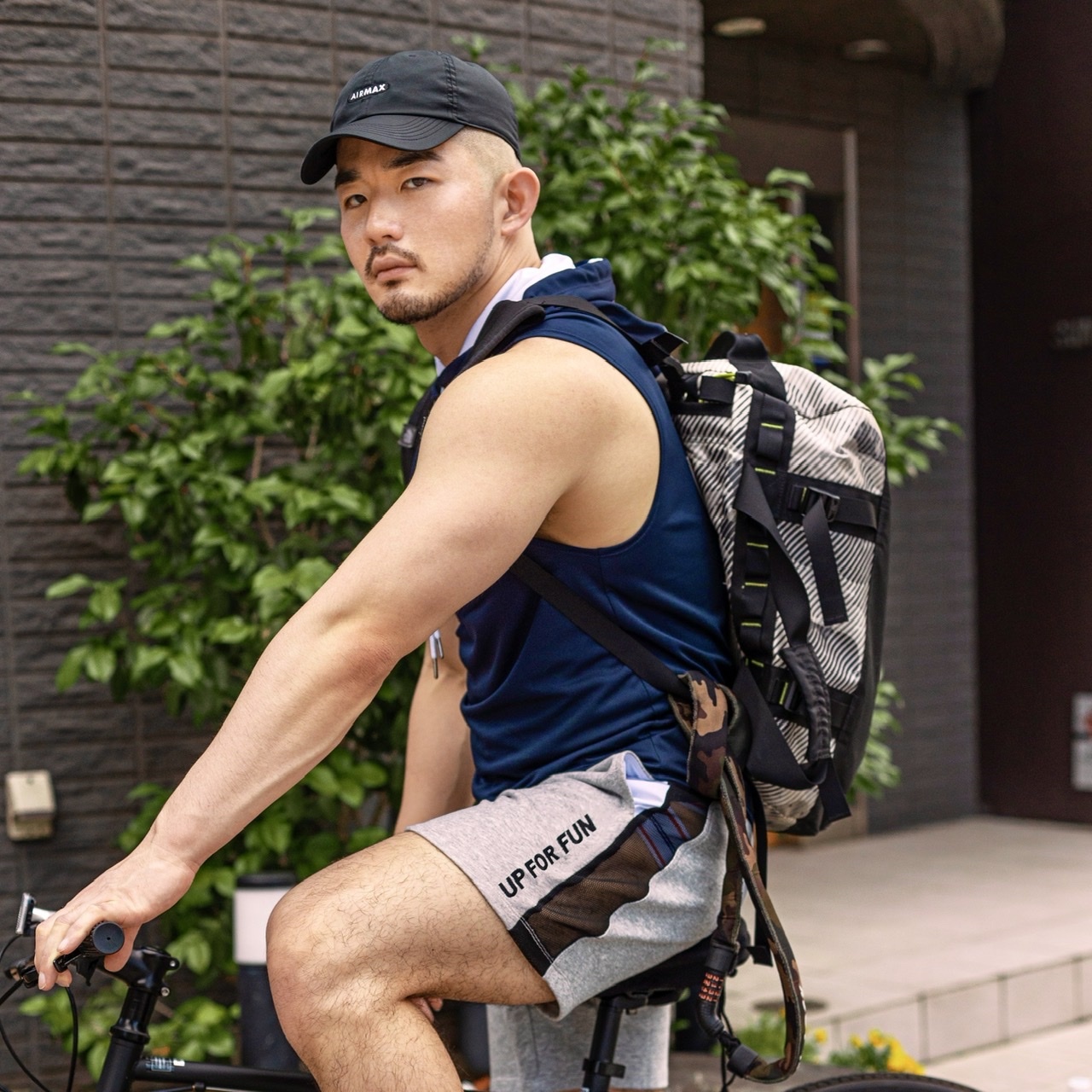 熱賣回歸 - UP For Fun 棉短褲 樹熊灰/透視黑