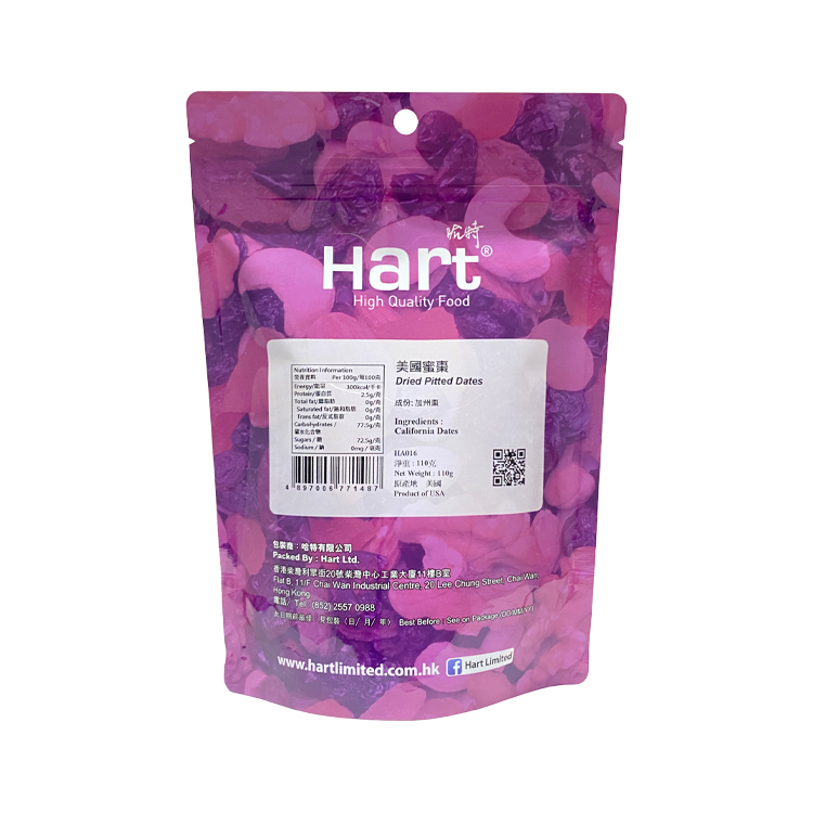 哈特 美國蜜棗 110g [食用日期︰1/9/2026]