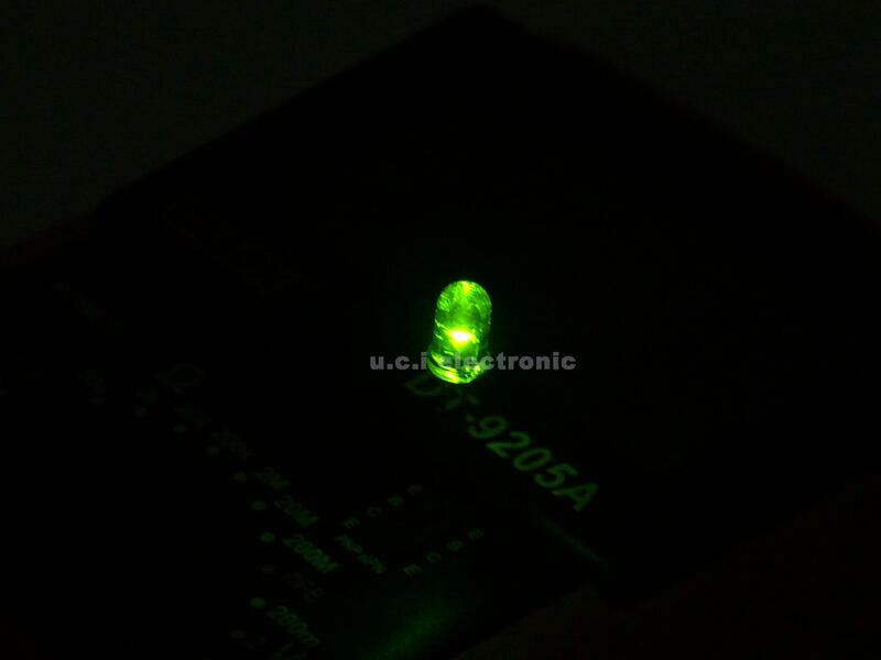 【UCI電子】 (二C-4) 5MM LED燈 GREEN MV3450 (一包250入)