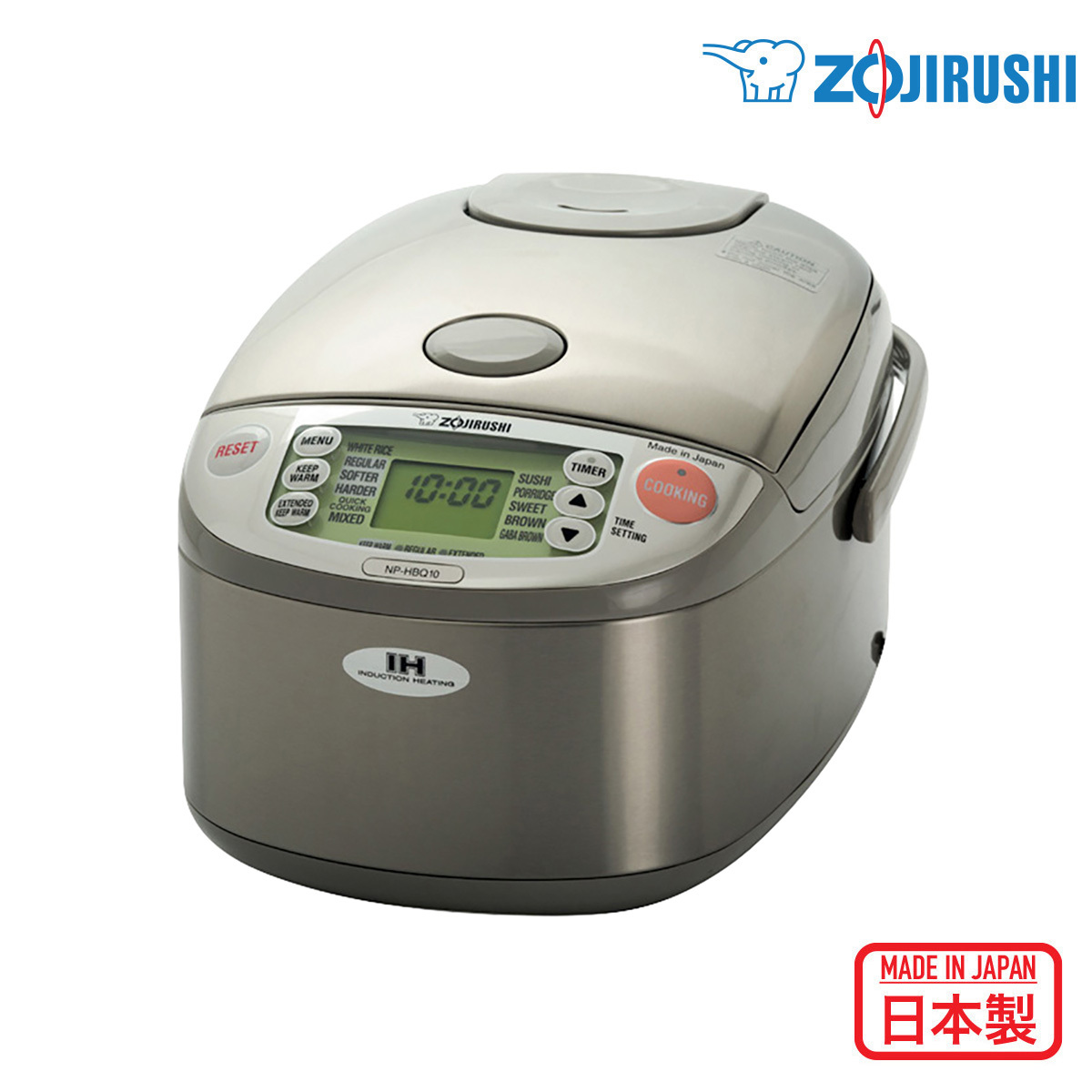 Zojirushi 220-230V Rice Cooker NP-HLH18 XA GABA Brown NP-HBC18