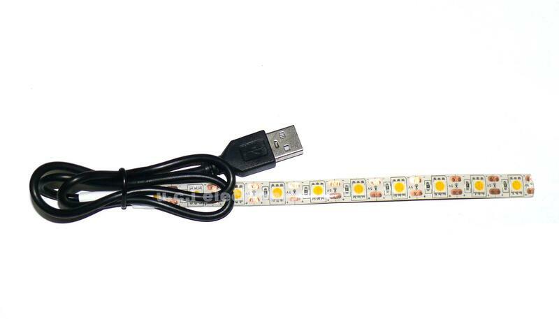 【UCI電子】(18-2-6) USB燈條 5050燈帶LED貼片 5050燈帶5V燈條 暖光