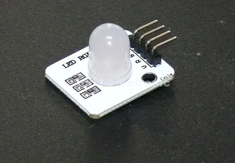 【UCI電子】(二D-1)  電子積木 全彩LED模組 10mm高亮全彩LED 發光