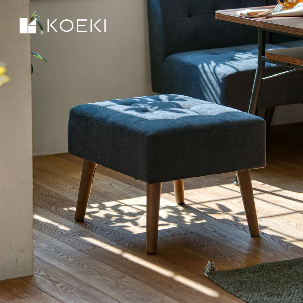 【日本KOEKI】北歐風簡約沙發凳 MLD-LS001O （DBL）