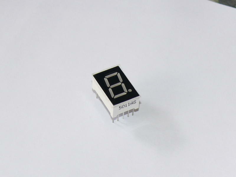 【UCI電子】 (B) 七段顯示器 1位元數碼管0.5英寸 共陰AS/共陽BS