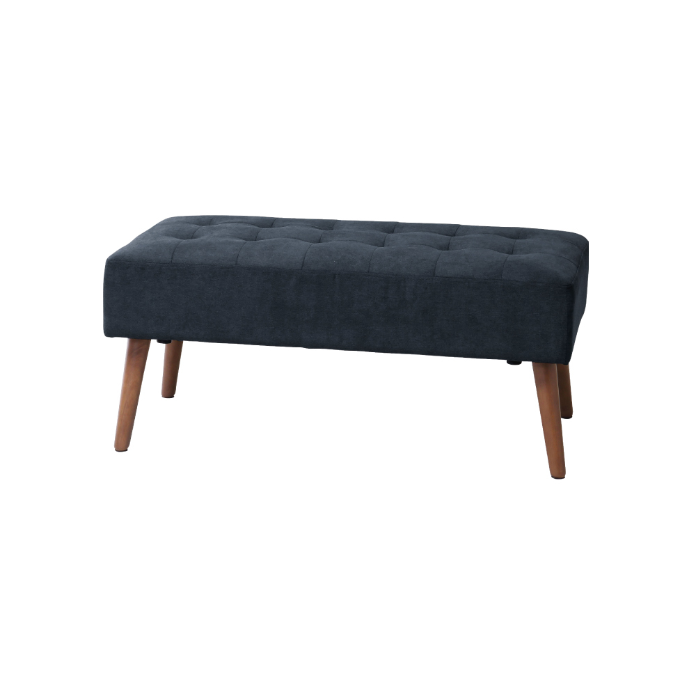 【日本KOEKI】北歐風簡約沙發長凳 MLD-LS001B （DBL）