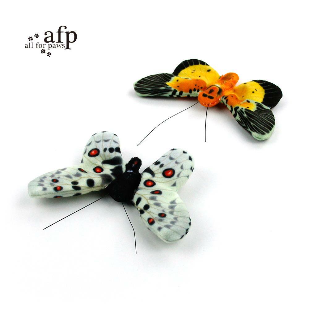【all for paws】美國AFP貓用玩具 天性系列-什錦蝴蝶 (款式隨機)