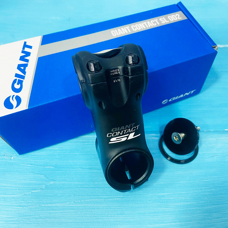 Giant Contact SL 002 Stem 120mm 10° GIANT Contact SL OD2 Bike Stem 120mm ±10 Deg Black 1-1/4