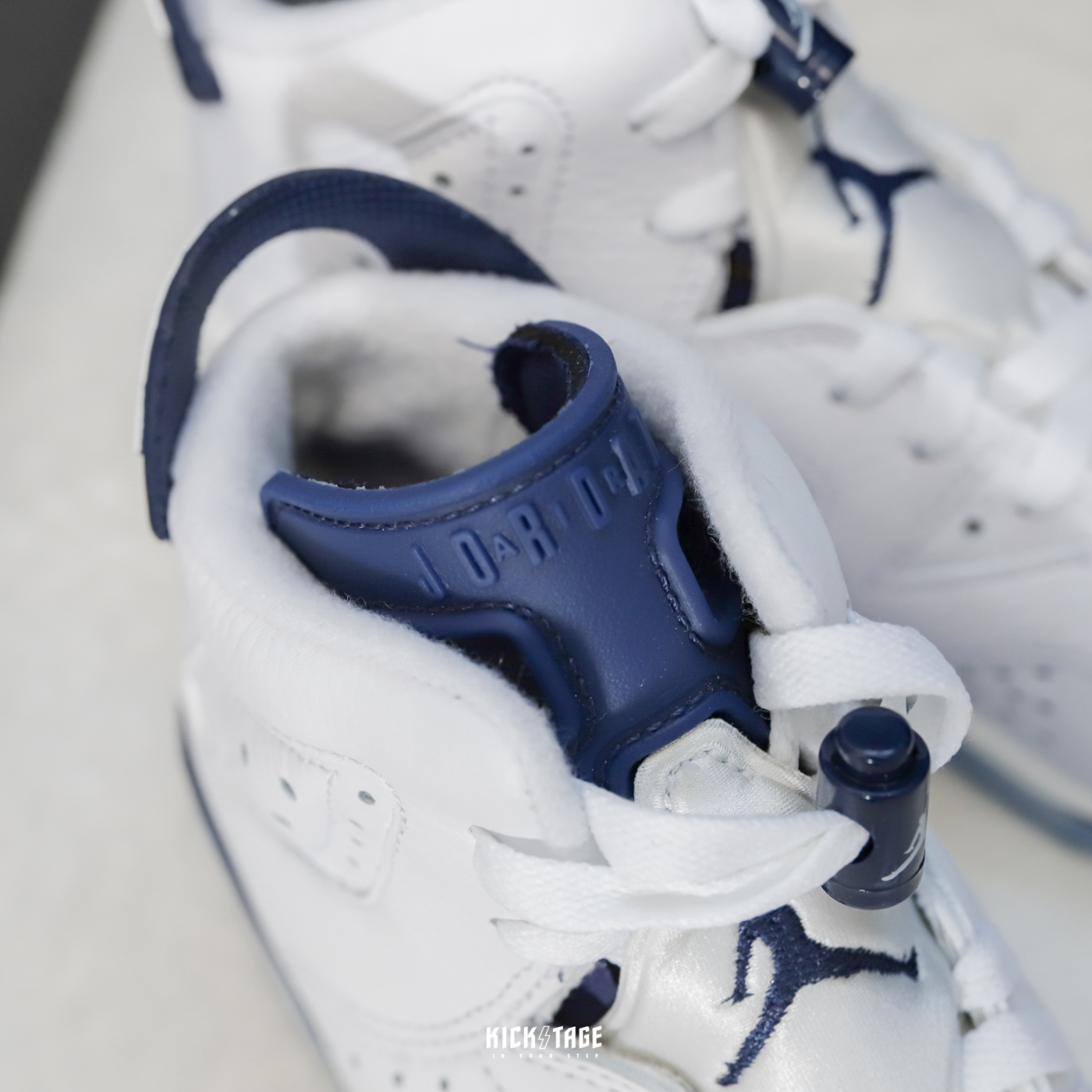 女鞋大童尺寸NIKE AIR JORDAN 6 GS Midnight Navy AJ6 午夜藍白藍籃