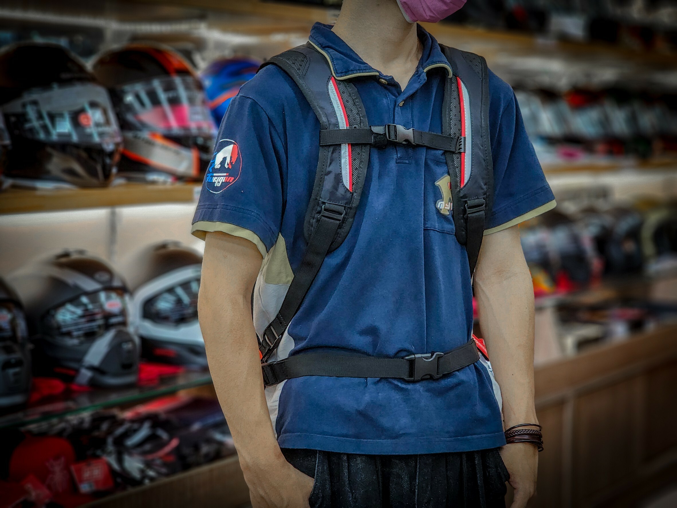 ALPINESTARS MM93 JEREZ V2 BACKPACK BLACK BRIGHT RED 後背包