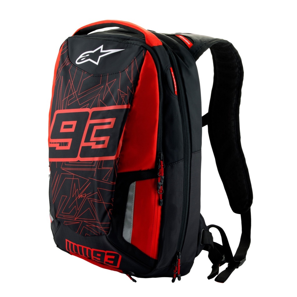 ALPINESTARS MM93 JEREZ V2 BACKPACK BLACK BRIGHT RED 後背包 騎士包