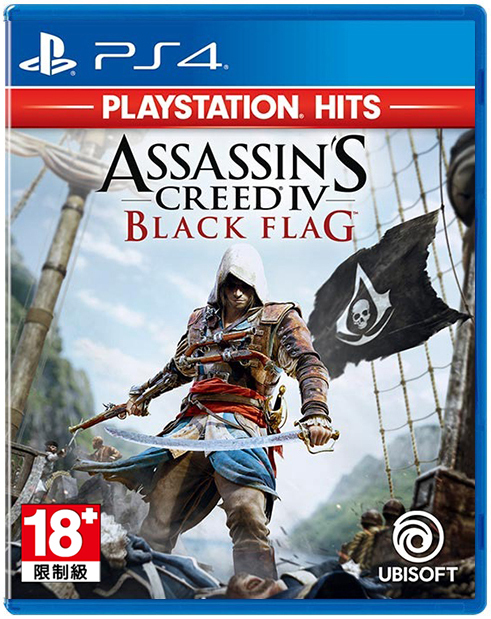 PS4 刺客教條 4：黑旗 HITS 中文版