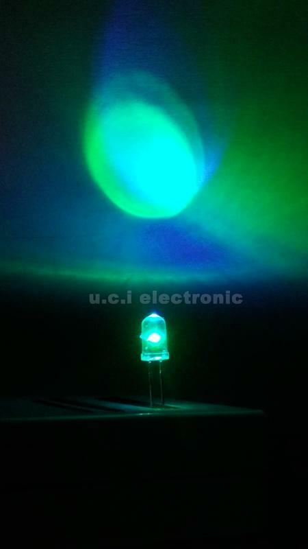【UCI電子】(中) 5MM七彩LED發光二極體 快閃 慢閃 3V 12V