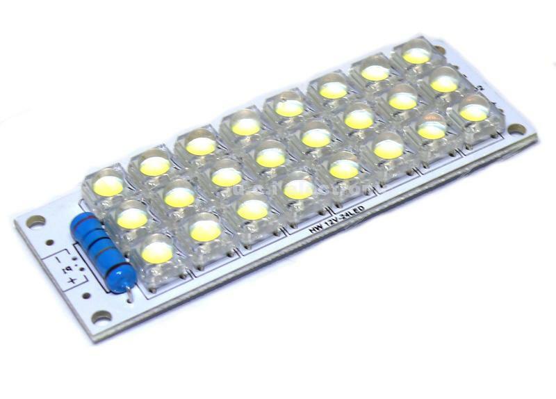 【UCI電子】(14-4) 24顆食人魚LED 12V超高亮節能燈 地攤燈 食人魚燈板 LED夜市燈