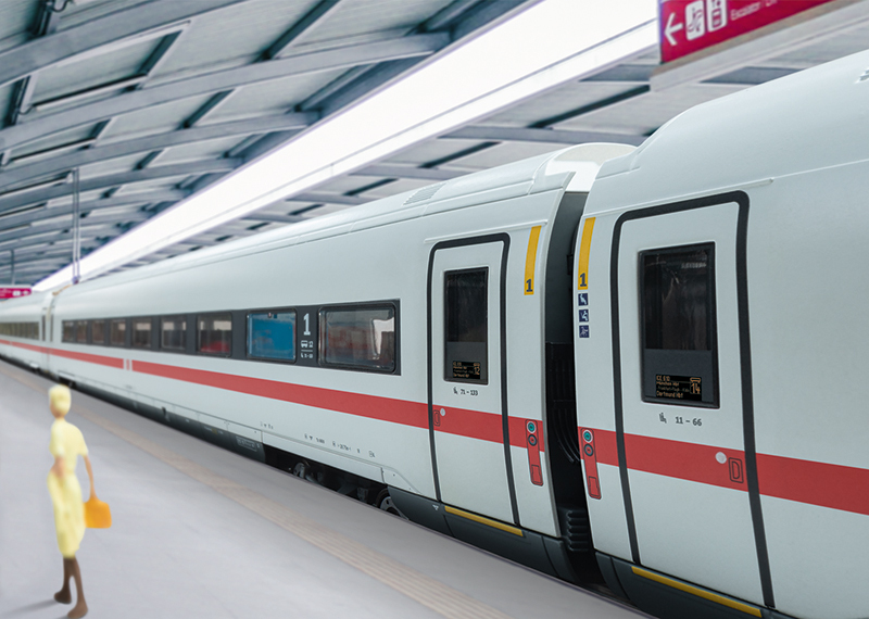 Marklin 43724 HO規 ICE 4 類比高速列車增節組.3輛