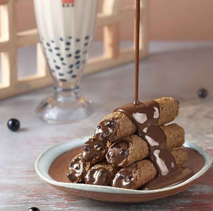 青鳥旅行- 春水堂珍珠奶茶蛋捲8入