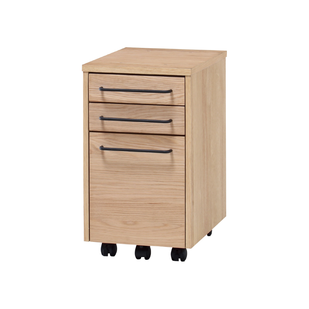 【日本KOEKI】工業風木質附輪抽屜櫃 GLM-WG