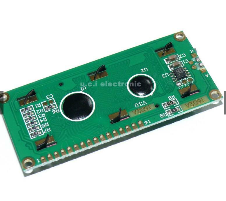 【UCI電子】(15-2) IIC I2C 3.3V LCD 1602 藍屏 白字 黃綠屏 黑字 16x2