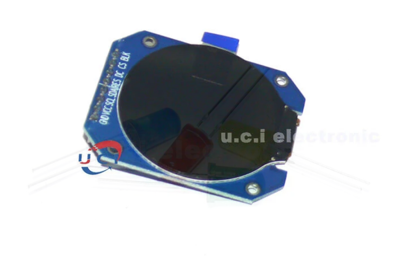 【UCI電子】(13-15) 1.28寸圓形彩色TFT顯示幕高清IPS LCD液晶屏模組128*128 SPI介面