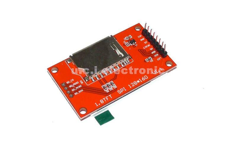 【UCI電子】(3-9) 1.8寸TFT液晶螢幕模組 SPI串口