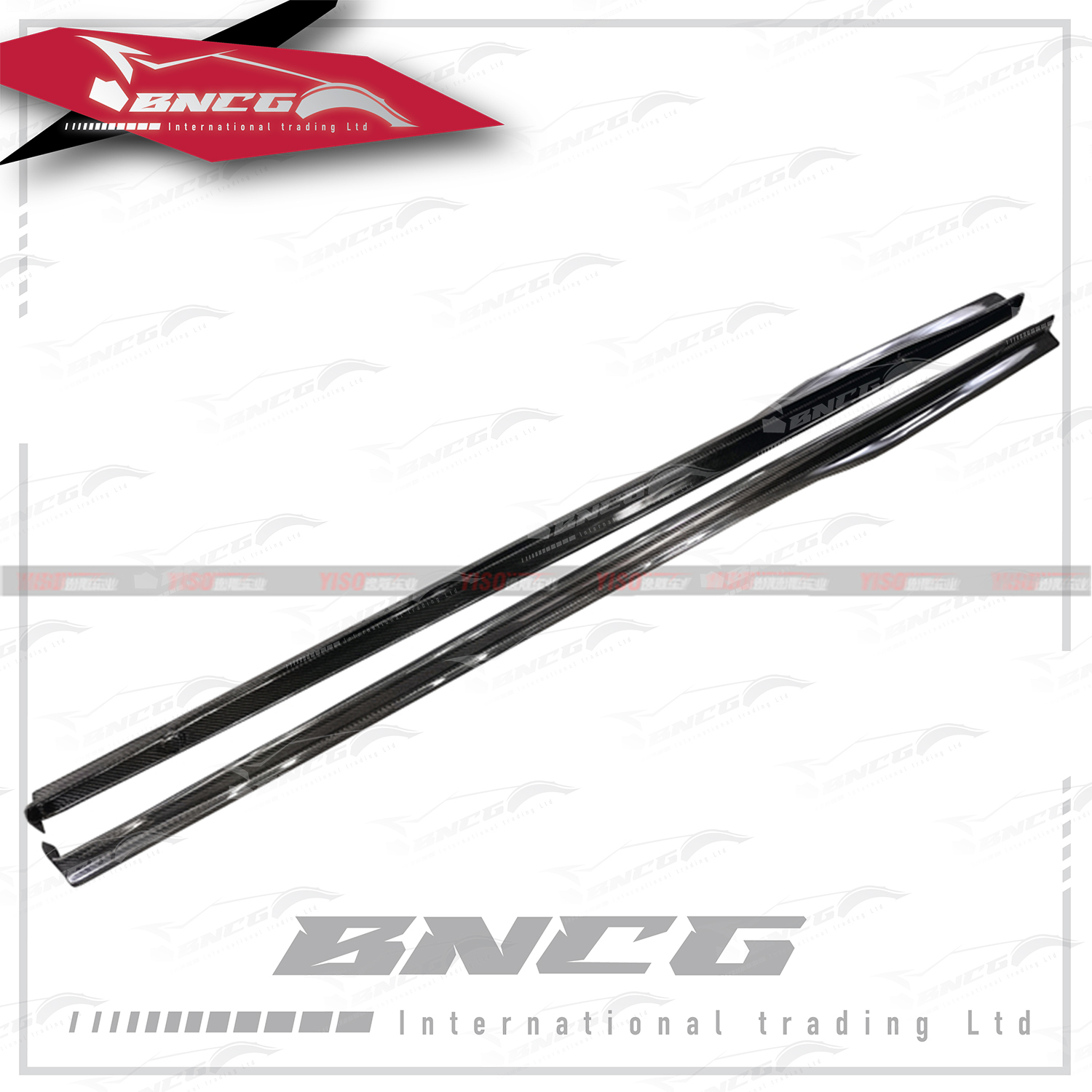 福斯 Volkswagen Golf 8 GTI 碳纖維 外觀件 空力套件 Yiso V3款 側裙 側定風翼