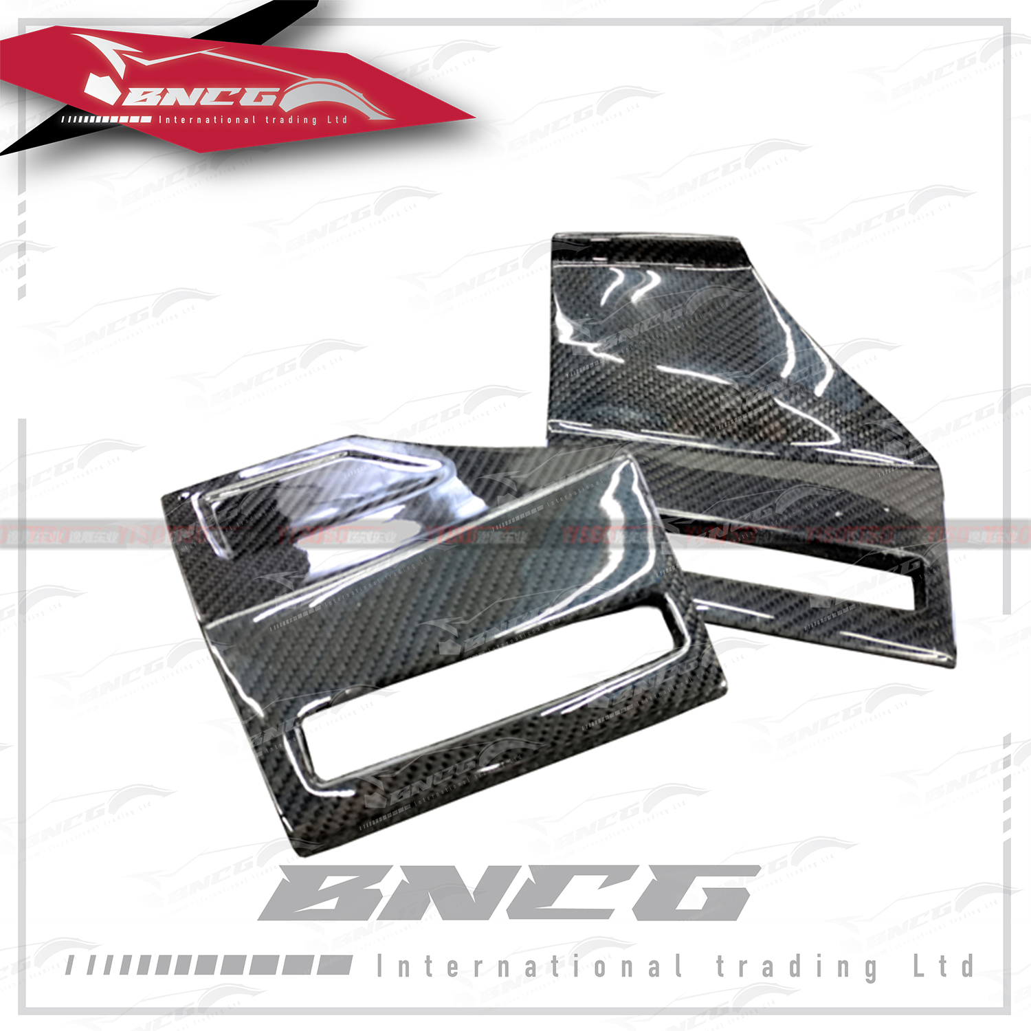 福斯 Volkswagen Golf 8 GTI 碳纖維 外觀件 空力套件 Yiso V3款 側裙 側定風翼