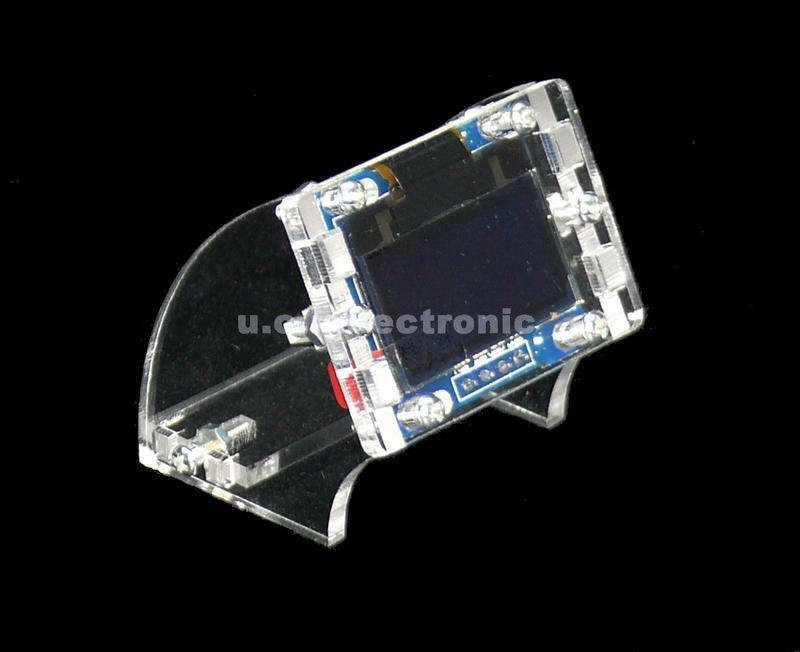 【UCI電子】(Y-2) 0.96寸OLED液晶外殼 外殼支架 透明外殼