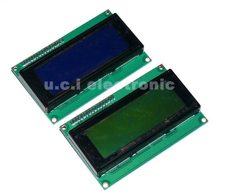 【UCI電子】(15-2) IIC I2C 5V LCD 2004A 藍屏 白字 黃綠屏 黑字 20X4
