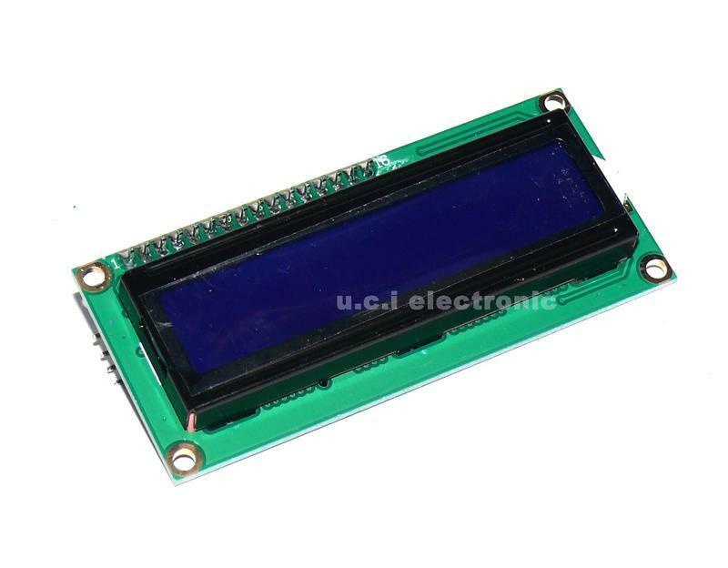【UCI電子】(X-4)已焊好 LCD1602A IIC I2C 黃綠屏 藍屏 5V背光 LCD 1602顯示模組