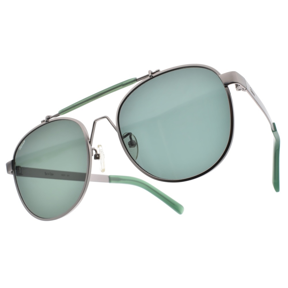 【FAKE ME】OZZY JAD 韓系流行復古雙槓圓框太陽眼鏡