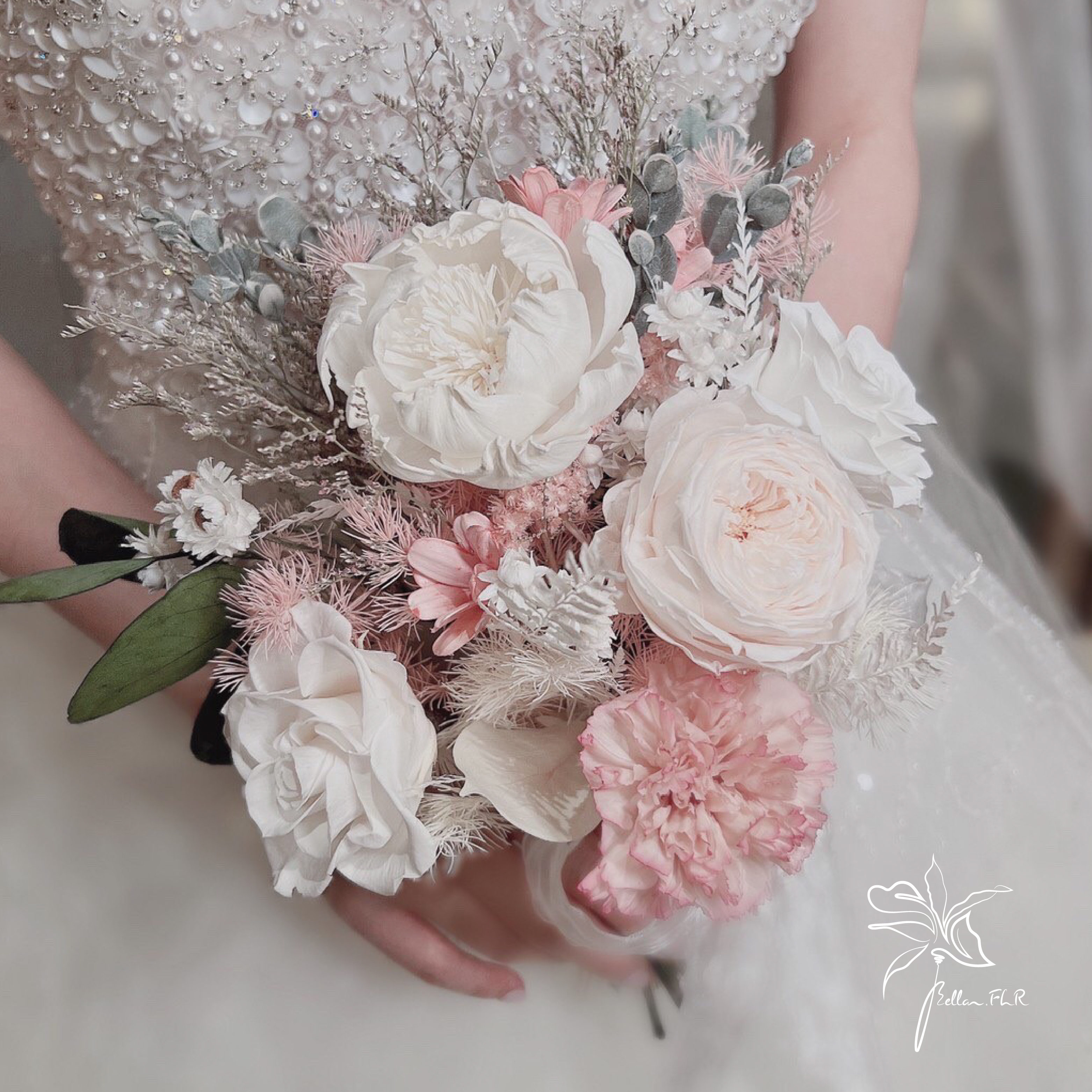 【幸福蜜糖】永生乾燥小型捧花