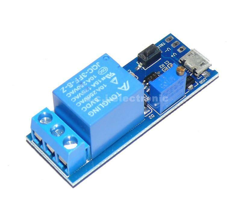 【UCI電子】(7-1) 寬電壓5V-30V觸發延時繼電器模組計時器模組 延時導通 延時開關