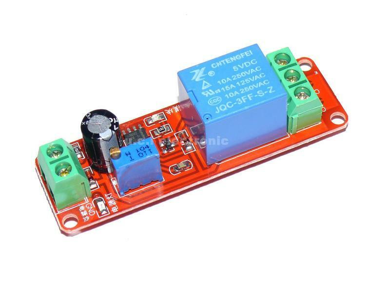 【UCI電子】(二C-1)現貨 NE555延時模塊 單穩態開關 延時開關 汽車電器延時 12V